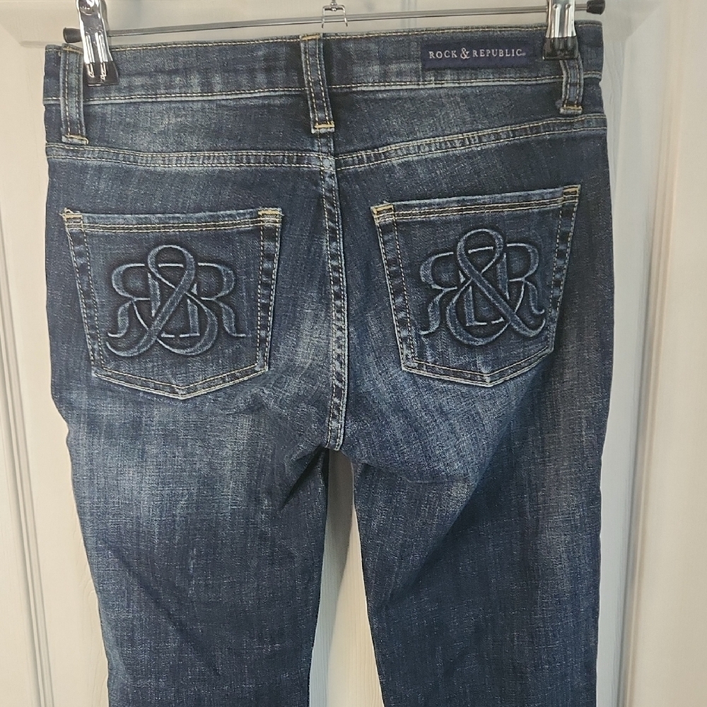 Rock & Republic Dark Denim Jeans - Picture 5 of 5